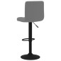 vidaXL Taburetes de cocina 2 unidades terciopelo gris oscuro vidaXL Taburetes de cocina 2 unidades terciopelo gris oscuro