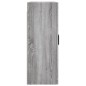 vidaXL Armarios de pared 2 uds madera de ingeniería gris Sonoma vidaXL Armarios de pared 2 uds madera de ingeniería gris Sonoma
