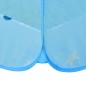 vidaXL Tienda de juegos para niños azul 102x102x82 cm 