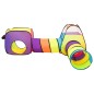 vidaXL Tienda de juego de niños con 250 bolas multicolor 190x264x90 cm vidaXL Tienda de juego de niños con 250 bolas multicolor 190x264x90 cm
