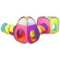 vidaXL Tienda de juego de niños con 250 bolas multicolor 190x264x90 cm vidaXL Tienda de juego de niños con 250 bolas multicolor 190x264x90 cm