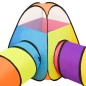 vidaXL Tienda de juego de niños con 250 bolas multicolor 190x264x90 cm vidaXL Tienda de juego de niños con 250 bolas multicolor 190x264x90 cm