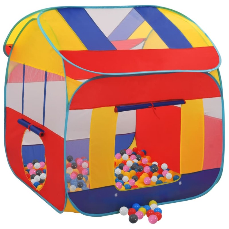 vidaXL Carpa de juegos con 550 bolas 123x120x126 cm vidaXL Carpa de juegos con 550 bolas 123x120x126 cm