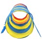 vidaXL Túnel de juegos niños con 250 bolas poliéster multicolor 245 cm vidaXL Túnel de juegos niños con 250 bolas poliéster multicolor 245 cm