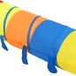 vidaXL Túnel de juegos niños con 250 bolas poliéster multicolor 245 cm vidaXL Túnel de juegos niños con 250 bolas poliéster multicolor 245 cm