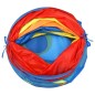 vidaXL Túnel de juegos niños con 250 bolas poliéster multicolor 245 cm vidaXL Túnel de juegos niños con 250 bolas poliéster multicolor 245 cm