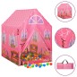 vidaXL Tienda de juegos para niños con 250 bolas rosa 69x94x104 cm vidaXL Tienda de juegos para niños con 250 bolas rosa 69x94x104 cm