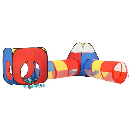 vidaXL Tienda de juego de niños con 250 bolas multicolor 190x264x90 cm