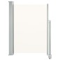 vidaXL Toldo lateral retráctil para patio 100x300 cm crema vidaXL Toldo lateral retráctil para patio 100x300 cm crema