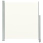 vidaXL Toldo lateral retráctil para patio 140x300 cm crema vidaXL Toldo lateral retráctil para patio 140x300 cm crema