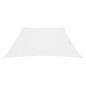 vidaXL Toldo de vela tela oxford trapecio blanco 2/4x3 m vidaXL Toldo de vela tela oxford trapecio blanco 2/4x3 m