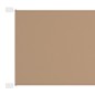 vidaXL Toldo vertical tela oxford gris taupé 100x420 cm vidaXL Toldo vertical tela oxford gris taupé 100x420 cm
