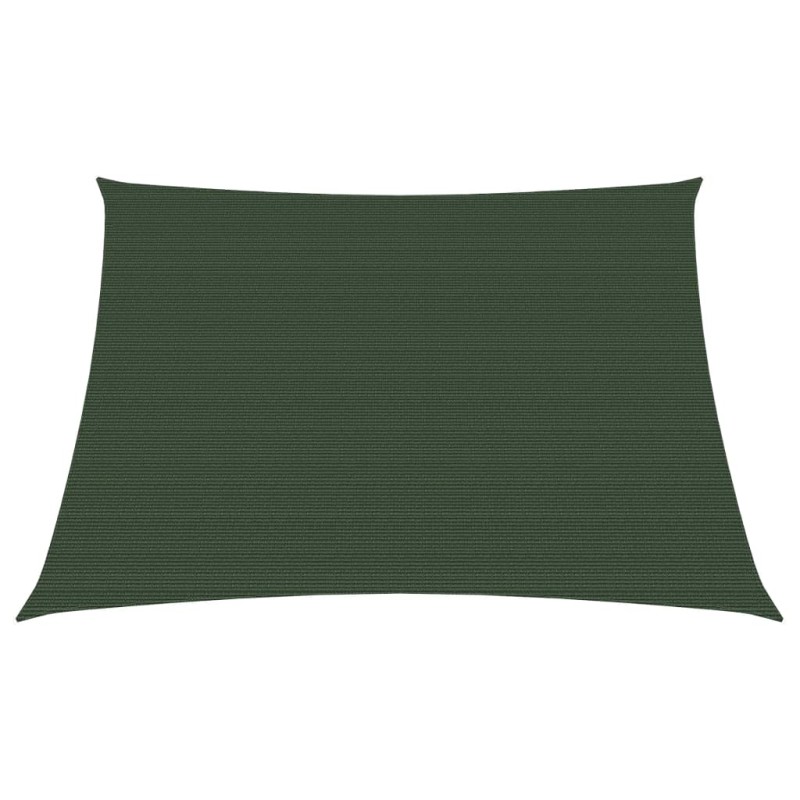 vidaXL Toldo de vela verde oscuro HDPE 160 g/m² 3/4x2 m vidaXL Toldo de vela verde oscuro HDPE 160 g/m² 3/4x2 m