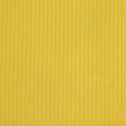 vidaXL Toldo para balcón HDPE amarillo 75x500 cm 