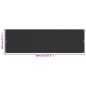 vidaXL Toldo para balcón HDPE gris antracita 120x400 cm vidaXL Toldo para balcón HDPE gris antracita 120x400 cm
