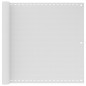 vidaXL Toldo para balcón HDPE blanco 90x500 cm vidaXL Toldo para balcón HDPE blanco 90x500 cm