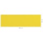 vidaXL Toldo para balcón HDPE amarillo 90x300 cm vidaXL Toldo para balcón HDPE amarillo 90x300 cm