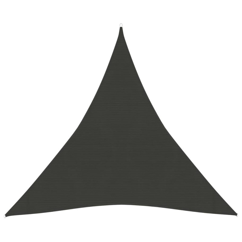 vidaXL Toldo de vela HDPE gris antracita 160 g/m² 4,5x4,5x4,5 m vidaXL Toldo de vela HDPE gris antracita 160 g/m² 4,5x4,5x4,5 m