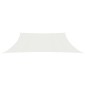 vidaXL Toldo de vela blanco HDPE 160 g/m² 3/4x2 m