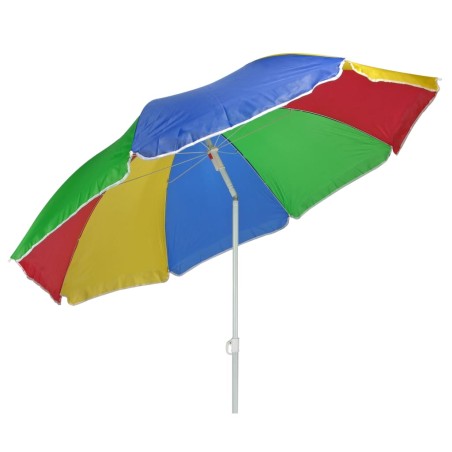 HI Sombrilla de playa 150 cm mulricolor 