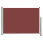 vidaXL Toldo lateral retráctil de jardín marrón 80x300 cm vidaXL Toldo lateral retráctil de jardín marrón 80x300 cm