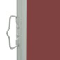 vidaXL Toldo lateral retráctil de jardín marrón 80x300 cm vidaXL Toldo lateral retráctil de jardín marrón 80x300 cm