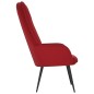 vidaXL Sillón de relax de terciopelo color vino vidaXL Sillón de relax de terciopelo color vino