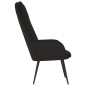 vidaXL Sillón de relax de terciopelo negro vidaXL Sillón de relax de terciopelo negro