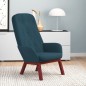 vidaXL Sillón de relax de terciopelo azul vidaXL Sillón de relax de terciopelo azul