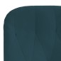 vidaXL Sillón de relax de terciopelo azul vidaXL Sillón de relax de terciopelo azul
