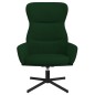 vidaXL Silla de relajación de terciopelo verde oscuro vidaXL Silla de relajación de terciopelo verde oscuro