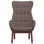vidaXL Sillón de relax de tela gris taupe vidaXL Sillón de relax de tela gris taupe