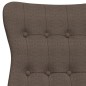 vidaXL Sillón de relax de tela gris taupe vidaXL Sillón de relax de tela gris taupe