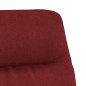 vidaXL Sillón de relax de tela rojo tinto vidaXL Sillón de relax de tela rojo tinto