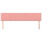 vidaXL Cabeceros 2 unidades de terciopelo rosa 90x5x78/88 cm vidaXL Cabeceros 2 unidades de terciopelo rosa 90x5x78/88 cm