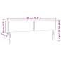 vidaXL Cabeceros 2 unidades de terciopelo rosa 90x5x78/88 cm vidaXL Cabeceros 2 unidades de terciopelo rosa 90x5x78/88 cm