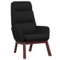vidaXL Sillón de relax de tela negro vidaXL Sillón de relax de tela negro