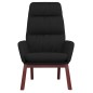 vidaXL Sillón de relax de tela negro vidaXL Sillón de relax de tela negro