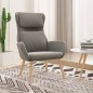 vidaXL Sillón de relax de terciopelo gris claro vidaXL Sillón de relax de terciopelo gris claro