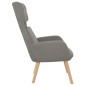 vidaXL Sillón de relax de terciopelo gris claro vidaXL Sillón de relax de terciopelo gris claro