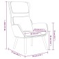 vidaXL Sillón de relax de terciopelo gris claro vidaXL Sillón de relax de terciopelo gris claro