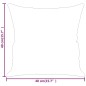 vidaXL Cojines decorativos 2 uds tela crema 40x40 cm vidaXL Cojines decorativos 2 uds tela crema 40x40 cm