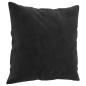 vidaXL Cojines decorativos 2 uds terciopelo negro 40x40 cm vidaXL Cojines decorativos 2 uds terciopelo negro 40x40 cm