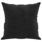 vidaXL Cojines decorativos 2 uds terciopelo negro 40x40 cm vidaXL Cojines decorativos 2 uds terciopelo negro 40x40 cm