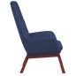 vidaXL Sillón de relax de tela azul vidaXL Sillón de relax de tela azul
