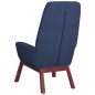 vidaXL Sillón de relax de tela azul vidaXL Sillón de relax de tela azul