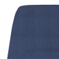 vidaXL Sillón de relax de tela azul vidaXL Sillón de relax de tela azul