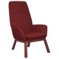 vidaXL Sillón de relax de tela color rojo tinto vidaXL Sillón de relax de tela color rojo tinto
