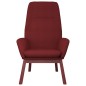 vidaXL Sillón de relax de tela color rojo tinto vidaXL Sillón de relax de tela color rojo tinto