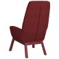 vidaXL Sillón de relax de tela color rojo tinto vidaXL Sillón de relax de tela color rojo tinto